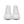 Carica l&#39;immagine nel Visualizzatore galleria, Classic Intersex Pride Colors White High Top Shoes - Women Sizes
