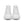 Carica l&#39;immagine nel Visualizzatore galleria, Classic Omnisexual Pride Colors White High Top Shoes - Women Sizes
