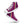 Carregar imagem no visualizador da galeria, Classic Pansexual Pride Colors Purple High Top Shoes - Women Sizes
