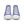 Carica l&#39;immagine nel Visualizzatore galleria, Modern Bisexual Pride Colors Blue High Top Shoes - Women Sizes
