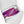 Charger l&#39;image dans la galerie, Modern Genderfluid Pride Colors Violet High Top Shoes - Women Sizes

