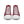 Carica l&#39;immagine nel Visualizzatore galleria, Modern Lesbian Pride Colors Burgundy High Top Shoes - Women Sizes
