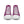 Cargar imagen en el visor de la galería, Modern Pansexual Pride Colors Purple High Top Shoes - Women Sizes
