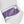 Load image into Gallery viewer, Classic Asexual Pride Colors Purple High Top Shoes - Women Sizes
