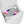 Cargar imagen en el visor de la galería, Genderfluid Pride Colors Modern Gray High Top Shoes - Women Sizes
