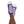 Cargar imagen en el visor de la galería, Genderqueer Pride Colors Modern Purple High Top Shoes - Women Sizes
