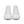 Charger l&#39;image dans la galerie, Lesbian Pride Colors Modern White High Top Shoes - Women Sizes
