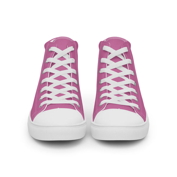 Transgender Pride Colors Modern Pink High Top Shoes - Women Sizes