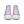 Laden Sie das Bild in den Galerie-Viewer, Bisexual Pride Classic White High Top Shoes
