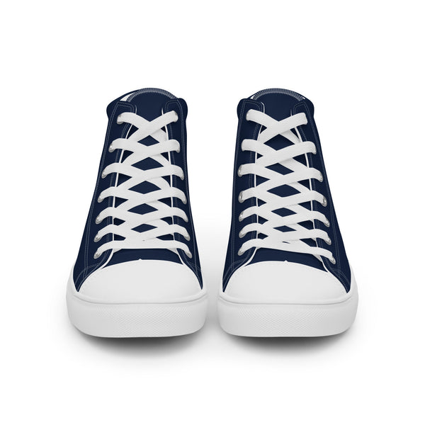 Pansexual Pride Modern Navy High Top Shoes