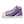 Charger l&#39;image dans la galerie, Asexual Pride Colors Original Purple High Top Shoes - Women Sizes

