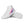 Laden Sie das Bild in den Galerie-Viewer, Genderfluid Pride Colors Original White High Top Shoes - Women Sizes
