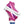 Carregar imagem no visualizador da galeria, Genderfluid Pride Colors Original Fuchsia High Top Shoes - Women Sizes
