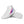Cargar imagen en el visor de la galería, Omnisexual Pride Colors Original White High Top Shoes - Women Sizes
