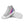 Load image into Gallery viewer, Omnisexual Pride Colors Original Gray High Top Shoes - Women Sizes
