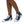 Cargar imagen en el visor de la galería, Transgender Pride Colors Original Navy High Top Shoes - Women Sizes
