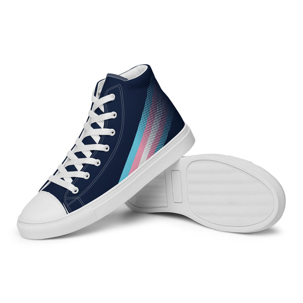 Transgender Flag High Tops