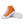 Load image into Gallery viewer, Original Intersex Pride Colors Orange High Top Shoes - Women Sizes
