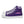 Laden Sie das Bild in den Galerie-Viewer, Casual Genderfluid Pride Colors Purple High Top Shoes - Women Sizes
