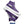 Load image into Gallery viewer, Casual Genderqueer Pride Colors Purple High Top Shoes - Women Sizes

