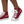 Carica l&#39;immagine nel Visualizzatore galleria, Casual Lesbian Pride Colors Burgundy High Top Shoes - Women Sizes
