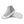 Cargar imagen en el visor de la galería, Classic Asexual Pride Colors Gray High Top Shoes - Women Sizes
