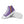 Cargar imagen en el visor de la galería, Classic Gay Pride Colors Purple High Top Shoes - Women Sizes
