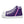 Charger l&#39;image dans la galerie, Classic Genderfluid Pride Colors Purple High Top Shoes - Women Sizes
