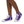 Carica l&#39;immagine nel Visualizzatore galleria, Classic Genderqueer Pride Colors Purple High Top Shoes - Women Sizes
