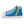 Load image into Gallery viewer, Classic Intersex Pride Colors Blue High Top Shoes - Women Sizes
