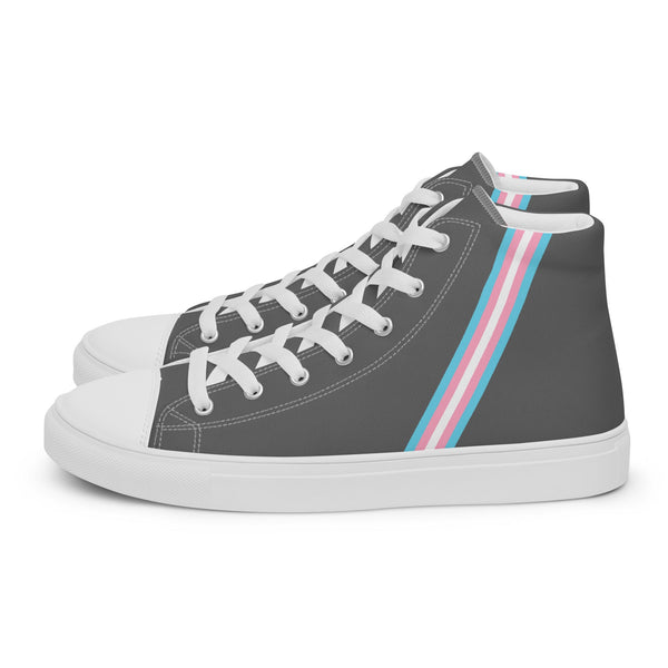 Transgender Pride Gray High Tops