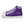 Load image into Gallery viewer, Trendy Genderfluid Pride Colors Purple High Top Shoes - Women Sizes
