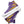 Cargar imagen en el visor de la galería, Modern Intersex Pride Colors Purple High Top Shoes - Women Sizes

