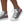 Carica l&#39;immagine nel Visualizzatore galleria, Modern Lesbian Pride Colors Gray High Top Shoes - Women Sizes
