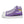 Cargar imagen en el visor de la galería, Modern Non-Binary Pride Colors Purple High Top Shoes - Women Sizes
