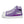 Carica l&#39;immagine nel Visualizzatore galleria, Modern Asexual Pride Colors Purple High Top Shoes - Women Sizes
