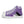 Carica l&#39;immagine nel Visualizzatore galleria, Asexual Pride Colors Modern Purple High Top Shoes - Women Sizes
