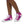 Laden Sie das Bild in den Galerie-Viewer, Genderfluid Pride Colors Modern Violet High Top Shoes - Women Sizes
