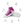 Laden Sie das Bild in den Galerie-Viewer, Genderfluid Pride Colors Modern Violet High Top Shoes - Women Sizes
