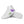 Cargar imagen en el visor de la galería, Genderqueer Pride Colors Modern White High Top Shoes - Women Sizes
