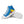 Carica l&#39;immagine nel Visualizzatore galleria, Intersex Pride Colors Modern Blue High Top Shoes - Women Sizes
