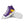 Carica l&#39;immagine nel Visualizzatore galleria, Intersex Pride Colors Modern Purple High Top Shoes - Women Sizes
