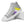 Cargar imagen en el visor de la galería, Non-Binary Pride Colors Modern Gray High Top Shoes - Women Sizes
