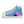 Cargar imagen en el visor de la galería, Omnisexual Pride Colors Modern Blue High Top Shoes - Women Sizes
