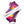 Carregar imagem no visualizador da galeria, Pansexual Pride Colors Modern Purple High Top Shoes - Women Sizes
