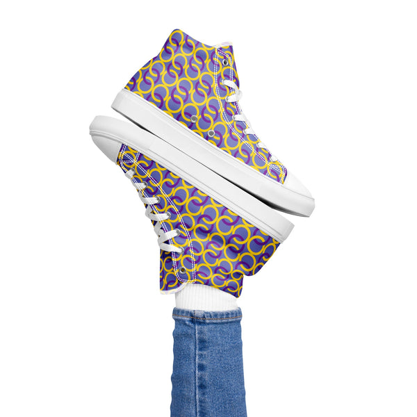 Intersex Pride Classic Purple High Top Shoes