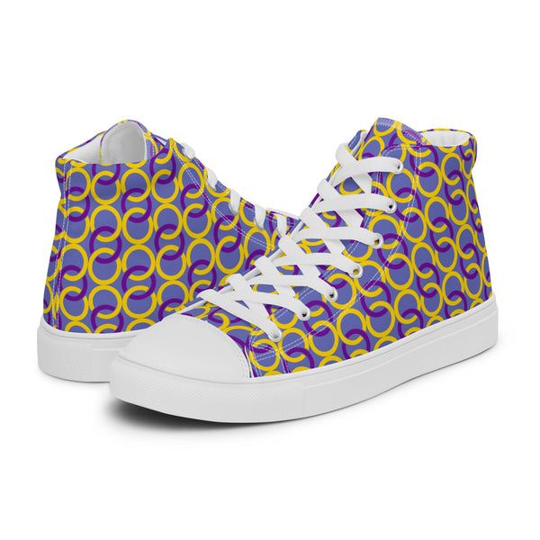 Intersex Pride Classic Purple High Top Shoes