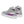 Load image into Gallery viewer, Modern Asexual Pride Colors Gray High Top Shoes - Women Sizes
