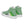 Laden Sie das Bild in den Galerie-Viewer, Aromantic Pride Colors Modern Green High Top Shoes - Women Sizes
