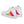 Load image into Gallery viewer, Pansexual Pride Colors Modern White High Top Shoes - Women Sizes
